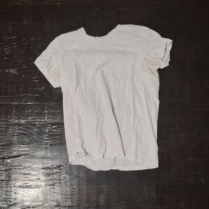 American Apparel Kids White Shirt